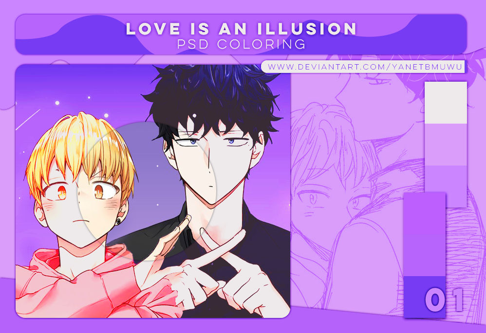 001 Love Is An Illusion PSD Coloring by yanetbmuwu by yanetbmuwu on Love Is An Illusion Chapter 1