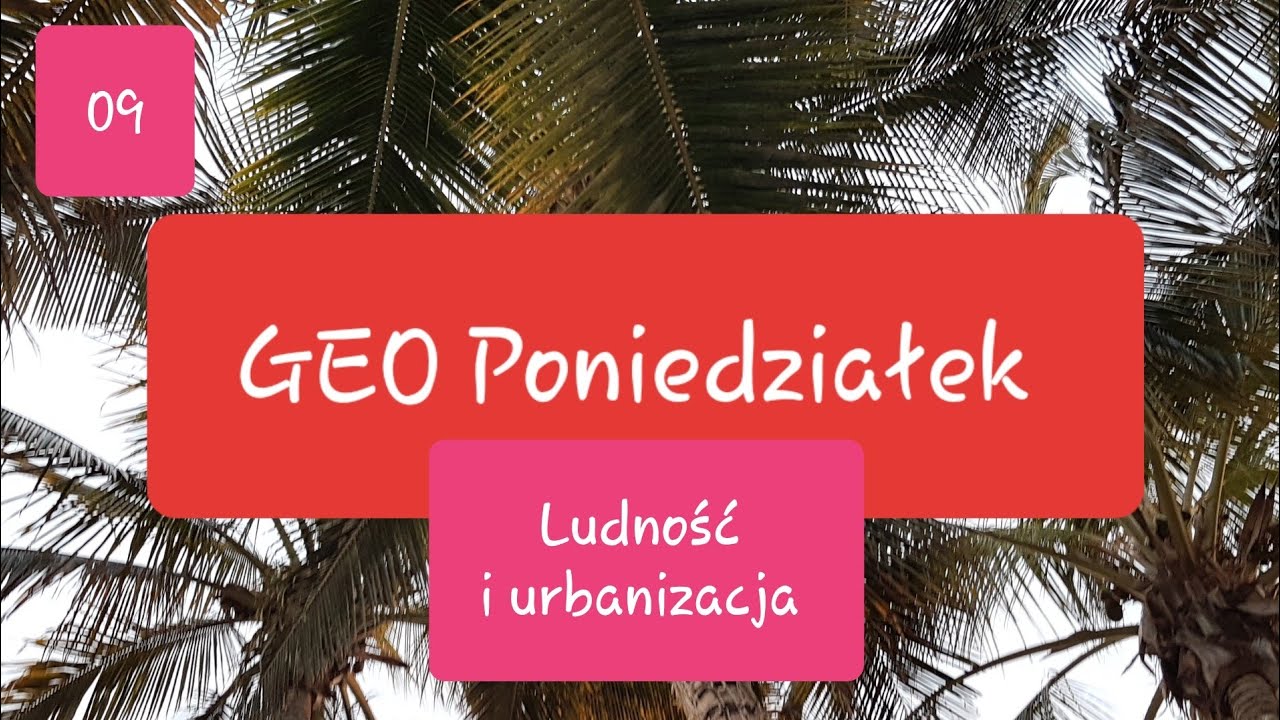 Geografia Ludność I Urbanizacja