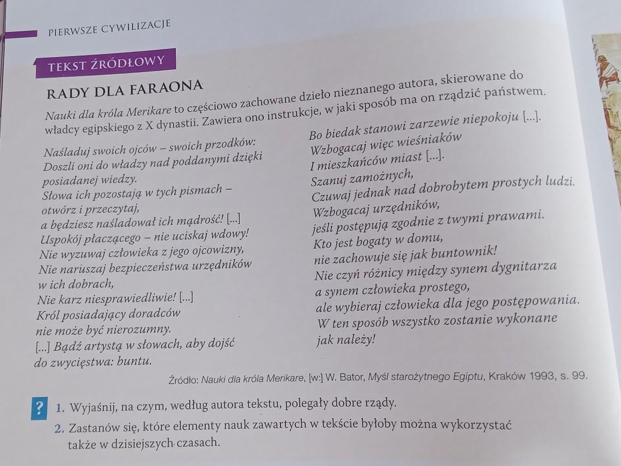 1. Wyjaśnij, na czym, według autora tekstu, polegały dobre rządy. 2 Wyjasnij Dlaczego Zdaniem Autora Wiele Srodowisk Litewskich