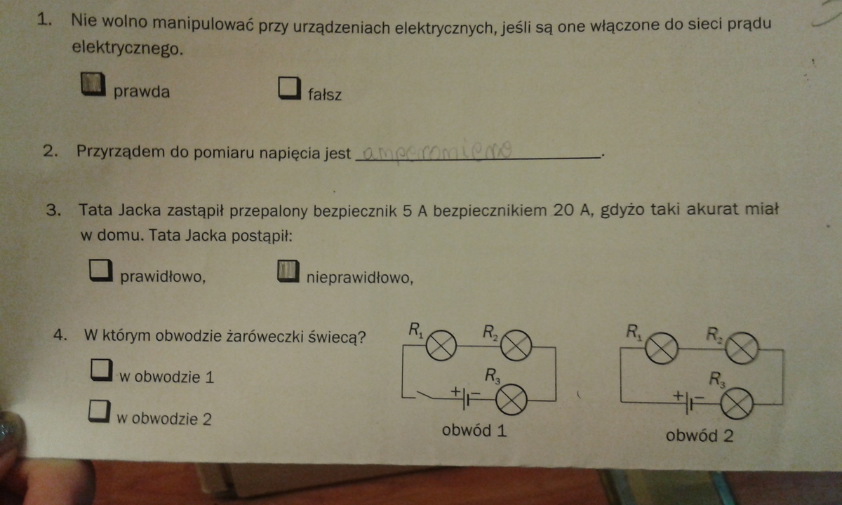 10. O prądzie elektrycznym sprawdzian wielostopniowy. Proszę o szybkie Sprawdzian Prad Elektryczny Klasa 8 Nowa Era Pdf