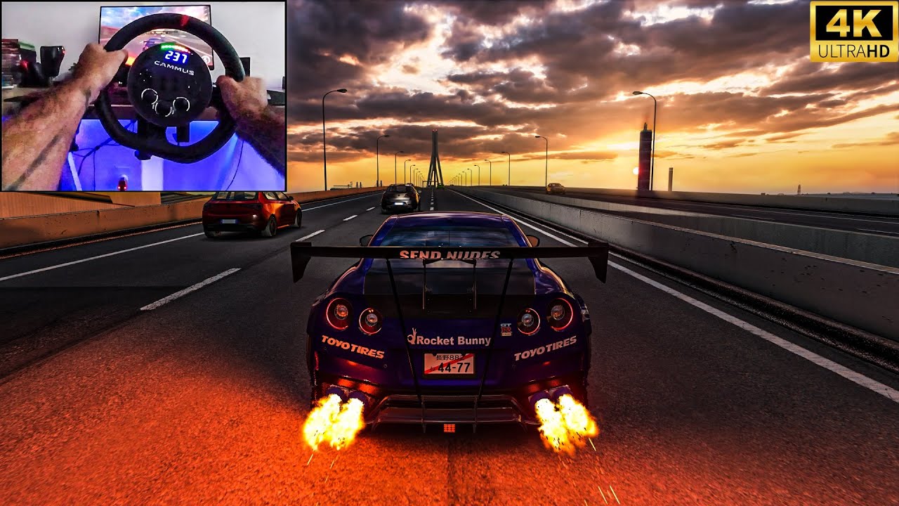 1000HP! Nissan GT-R R35 RIPPING JAPAN Roads! - Assetto Corsa | CAMMUS Muzeum Małego Miasta W Bieżuniu