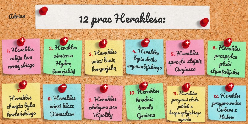 12 prac Heraklesa 12 Prac Herkulesa Lektura Pdf