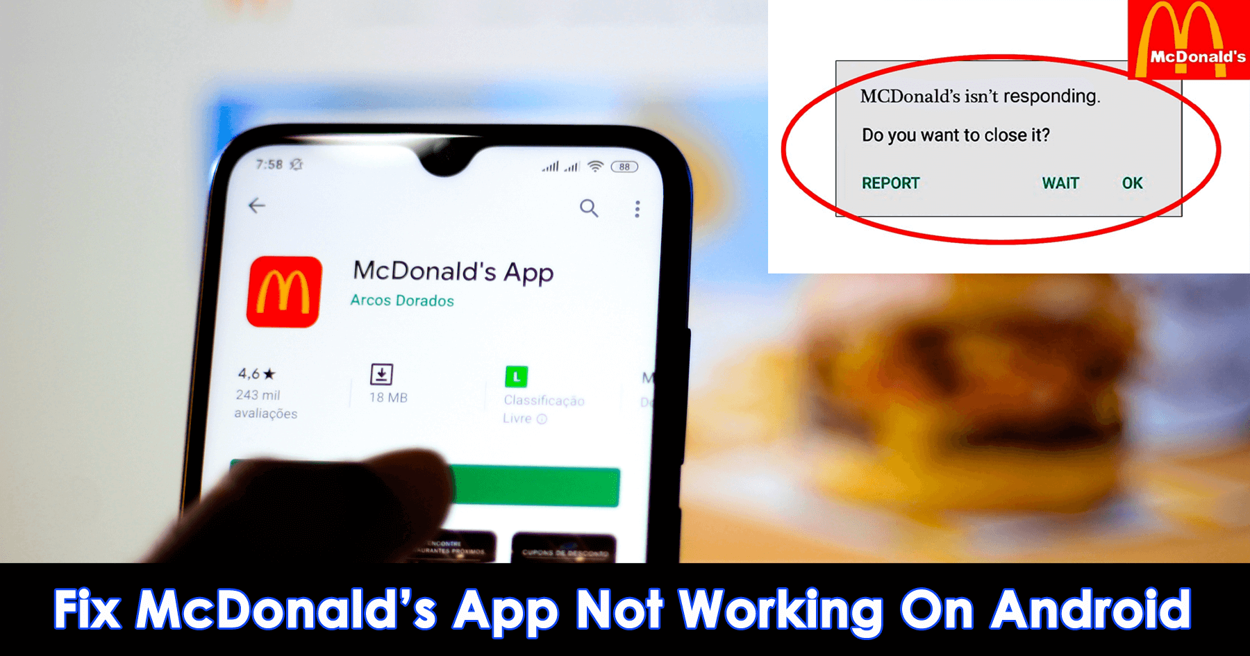Why Is The Mcdonald S App Not Working