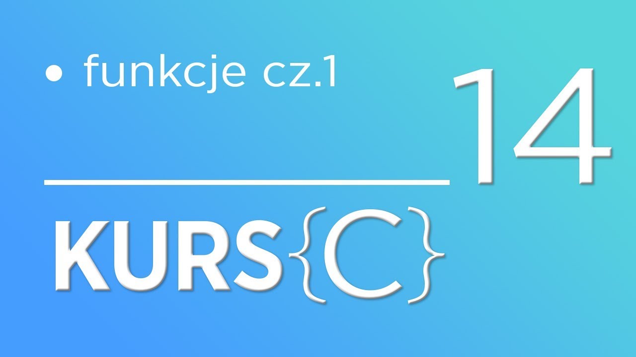 14. Kurs języka C - Funkcje cz.1 - YouTube Funkcje Człowieka W Układzie Człowiek Maszyna środowisko