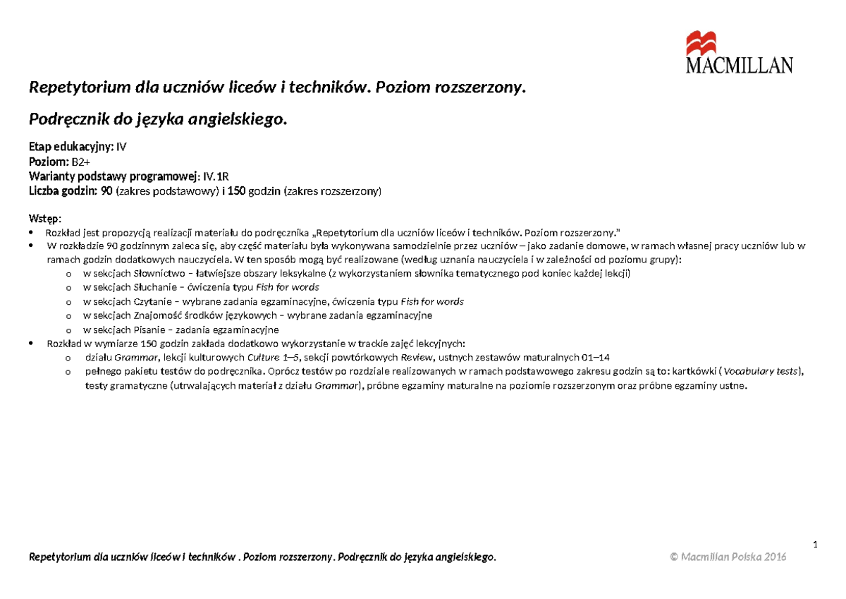 1473425959 Repetytorium dla uczniów liceów i techników.Poziom Repetytorium Dla Uczniow Liceow I Technikow Poziom Rozszerzony Odpowiedzi Pdf
