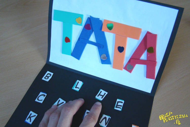 Praca Plastyczna Na Dzień Taty