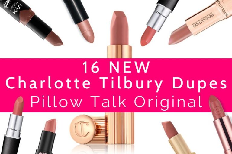 16 Best Pillow Talk Lipstick Dupes - Charlotte Tilbury Dupe Charlotte Tilbury Pillow Talk Dupe
