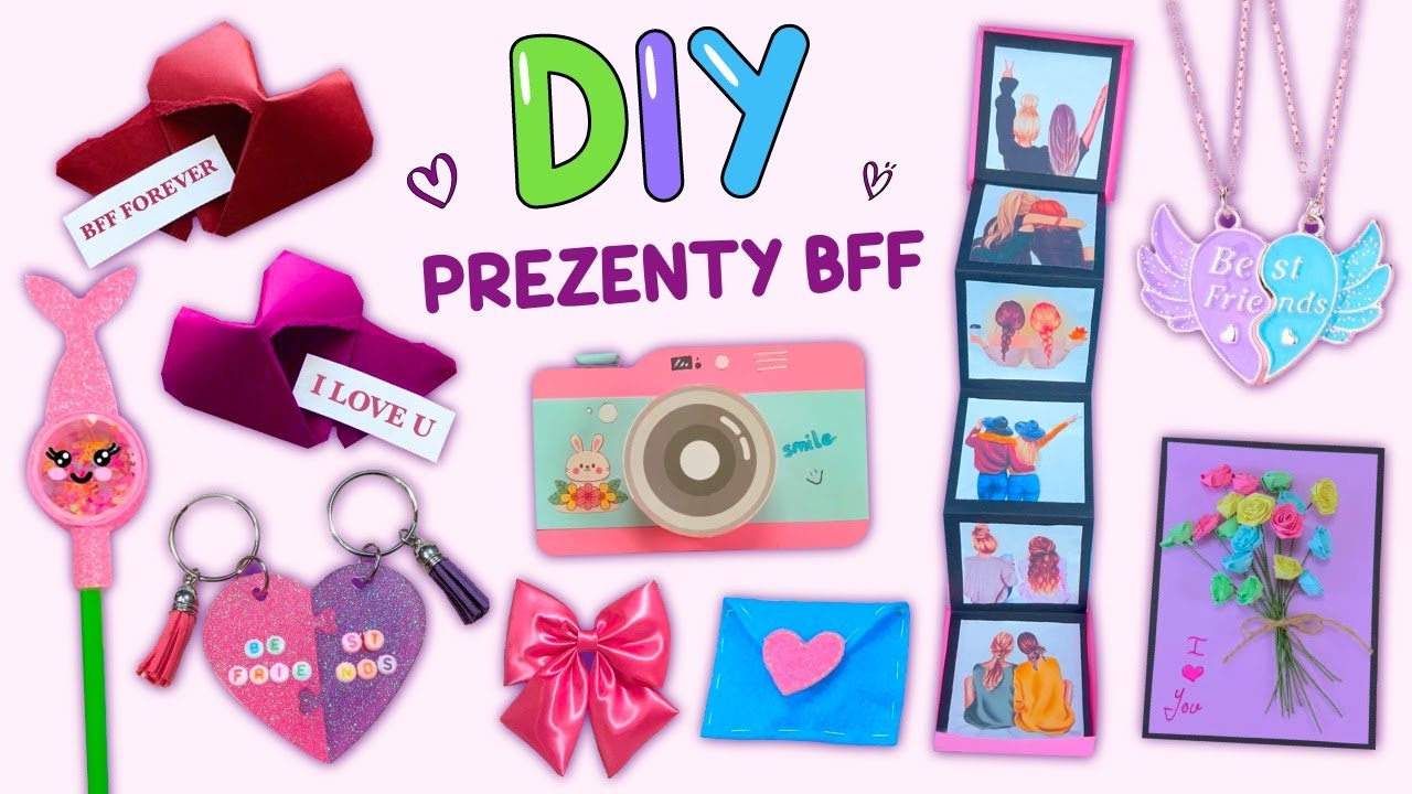 16 DIY - POMYSŁY NA PREZENTY DLA BFF - PERFEKCYJNE POMYSŁY NA PREZENTY Pomysly Na Prezent Dla Bff
