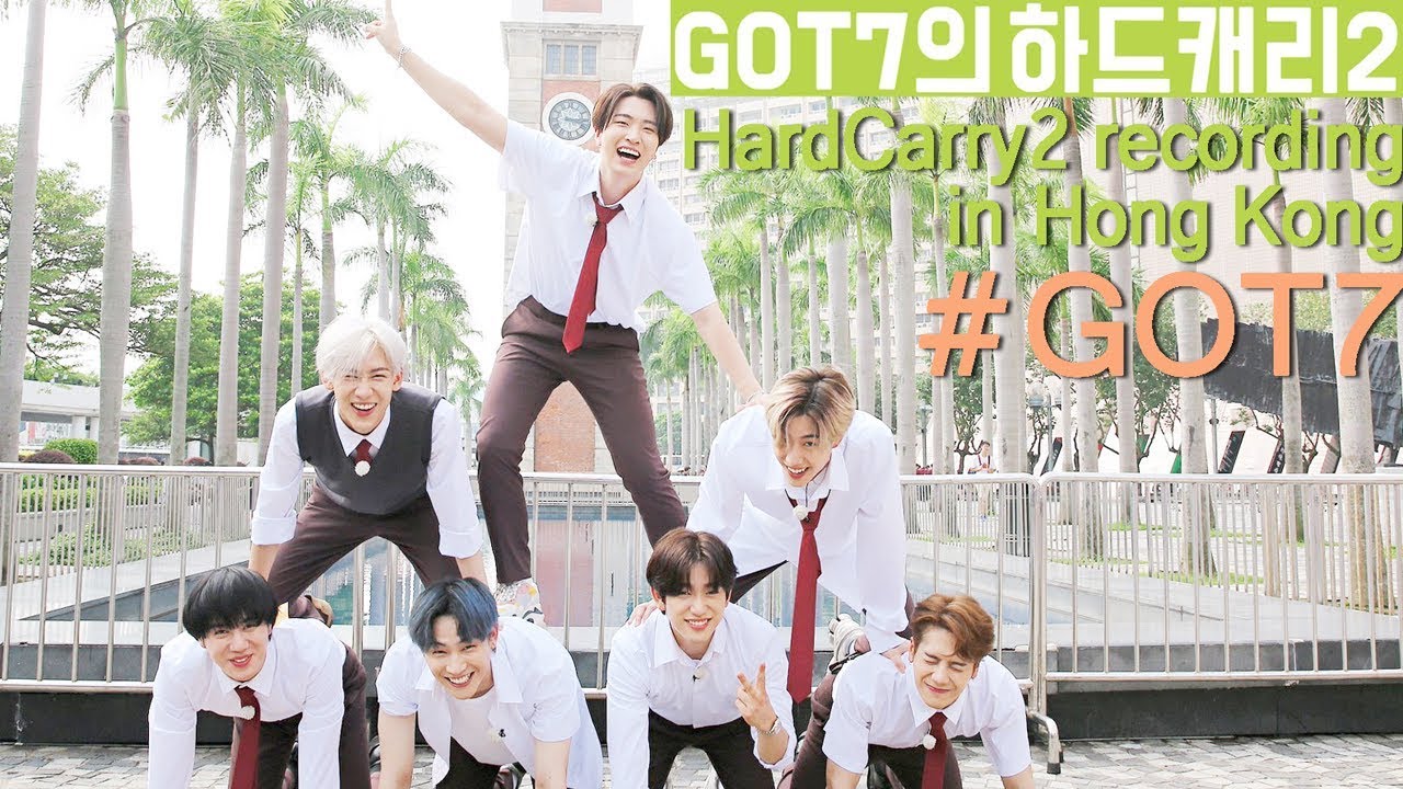 180823 (1) GOT7 💚 Hard Carry 2 filming / recording in Hong Kong 갓세븐 하드 Got7 Hard Carry 2 Ep 1