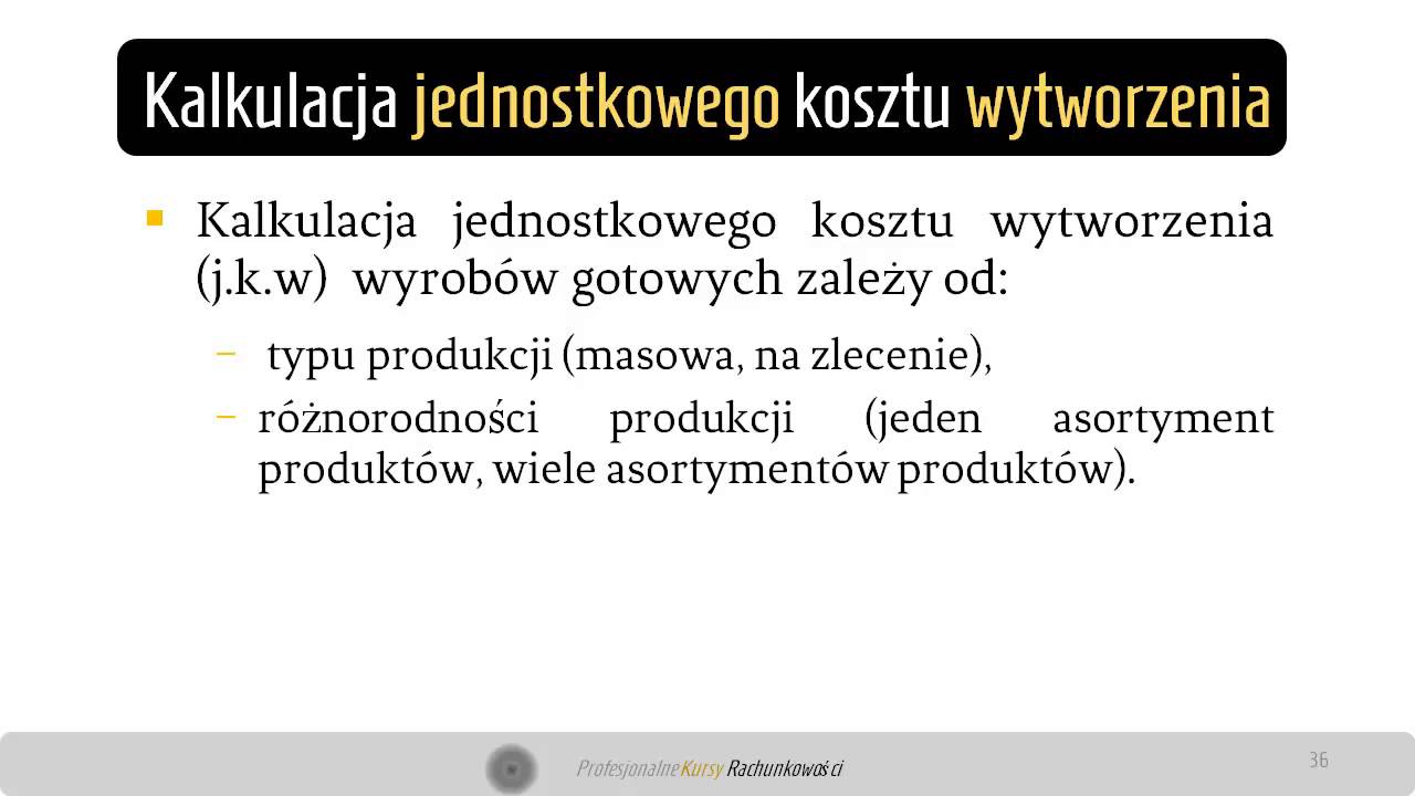 Roczny Koszt Utrzymania Zapasu Wzór