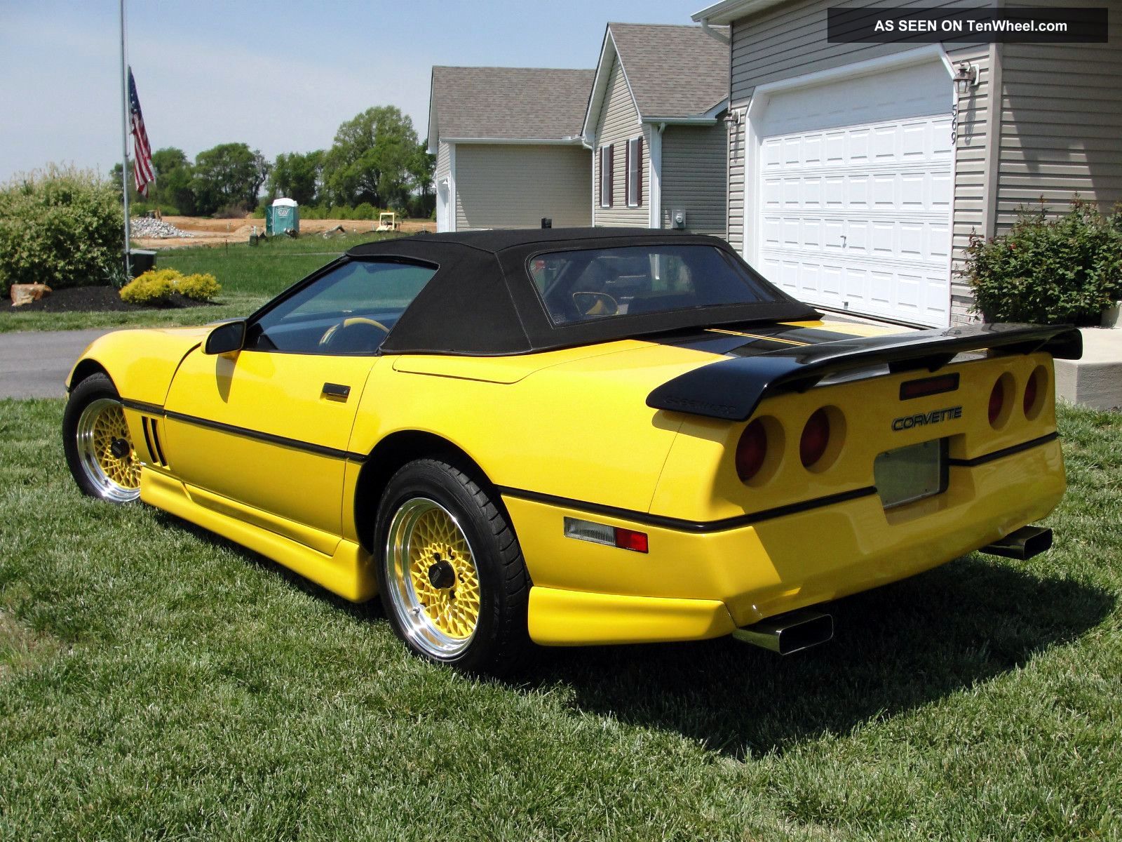 1987 Greenwood Corvette (C4) Convertible Corvette C4, American Legend Związek Frazeologiczny Zamienić Się W Słup Soli
