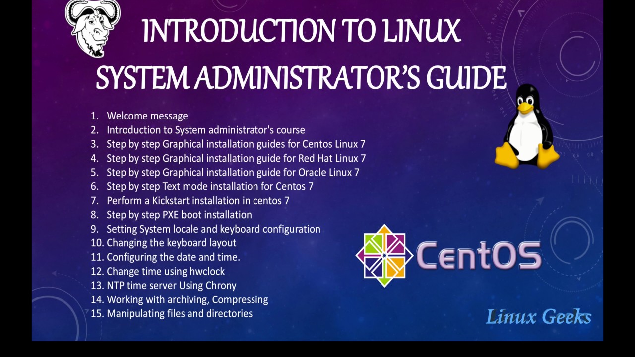 2. Introduction to Linux System administrator's guide - YouTube Administrator Systemu Linux Wylistowal Zawartosc Katalogu