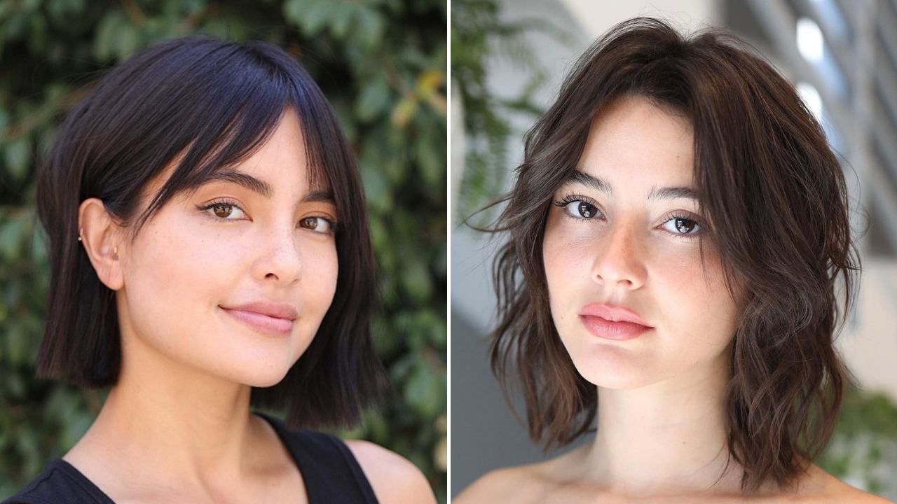Hairstyles For Thin Hair Round Face