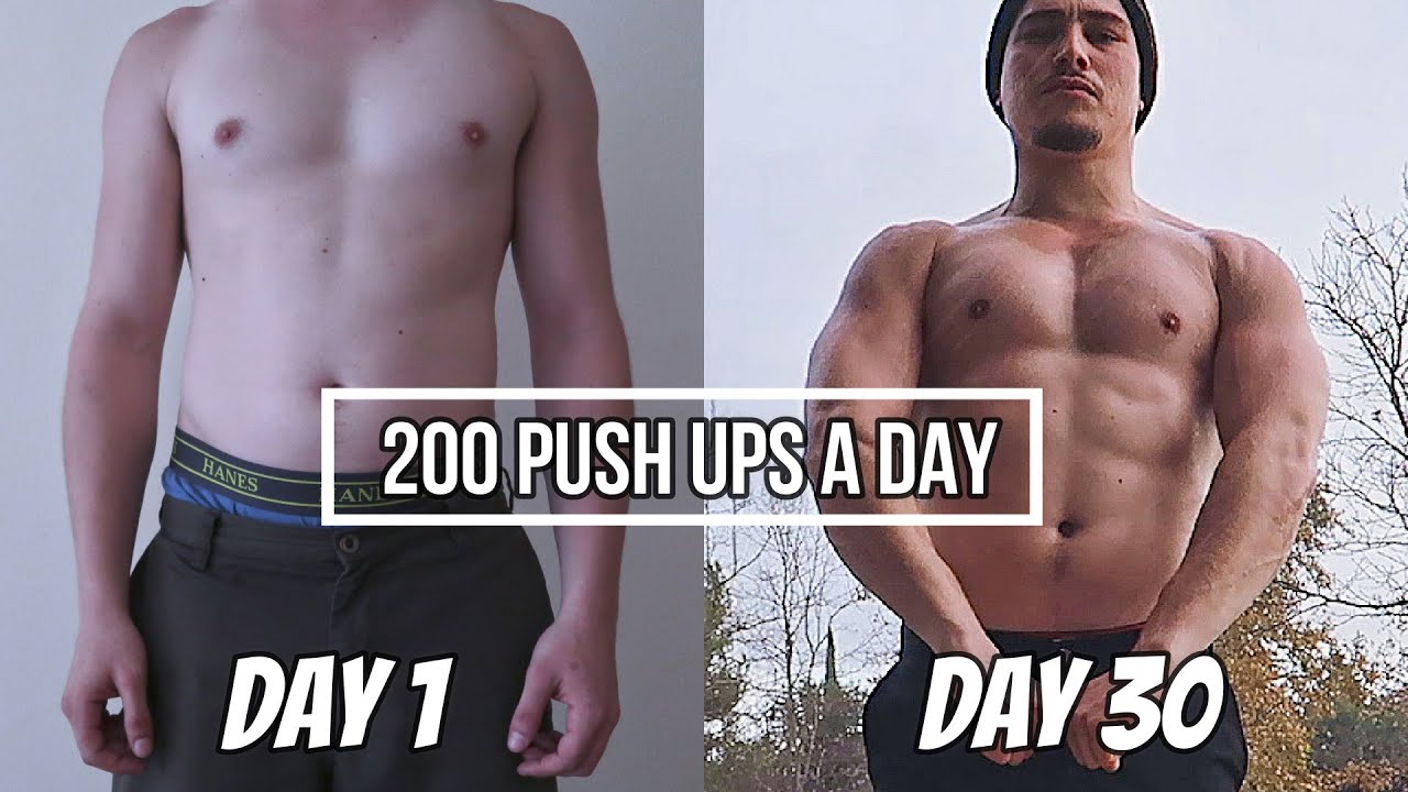 200 Push Ups A Day For 30 Days Challenge
