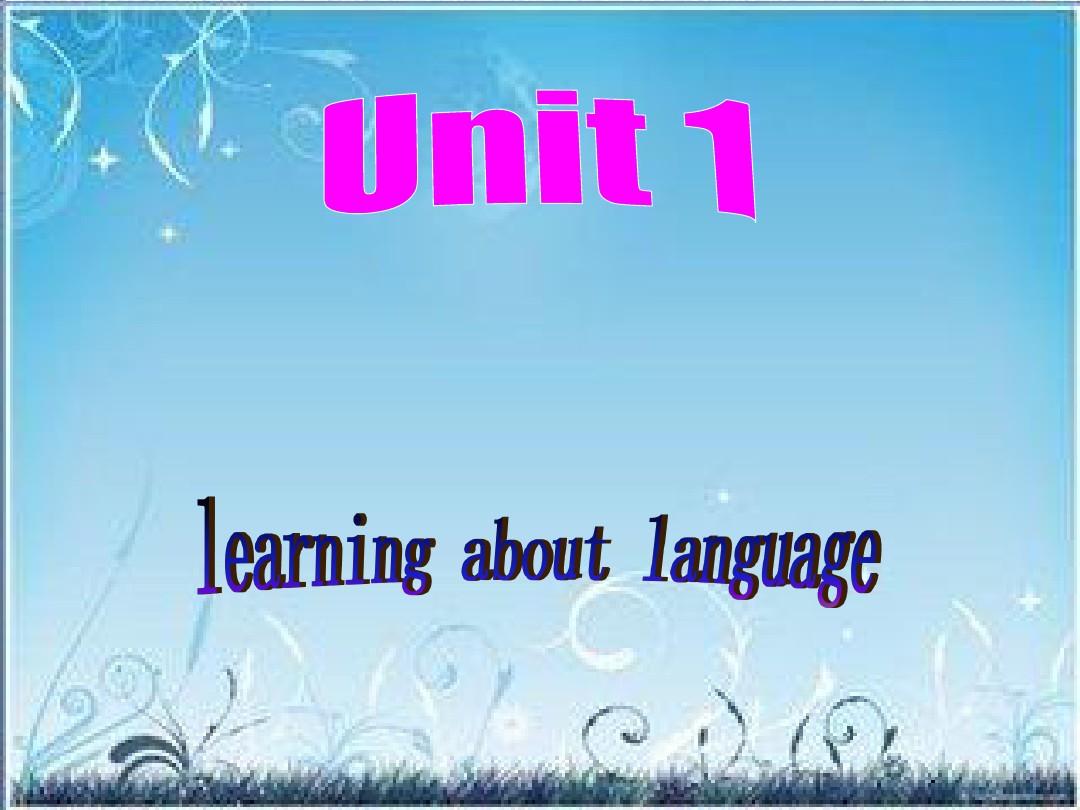 2015-2016学年高一英语课件:unit+1+learning+about+language(人教版必修1)_word文档在线阅读与下载_无忧文档 Unit 1 Test A