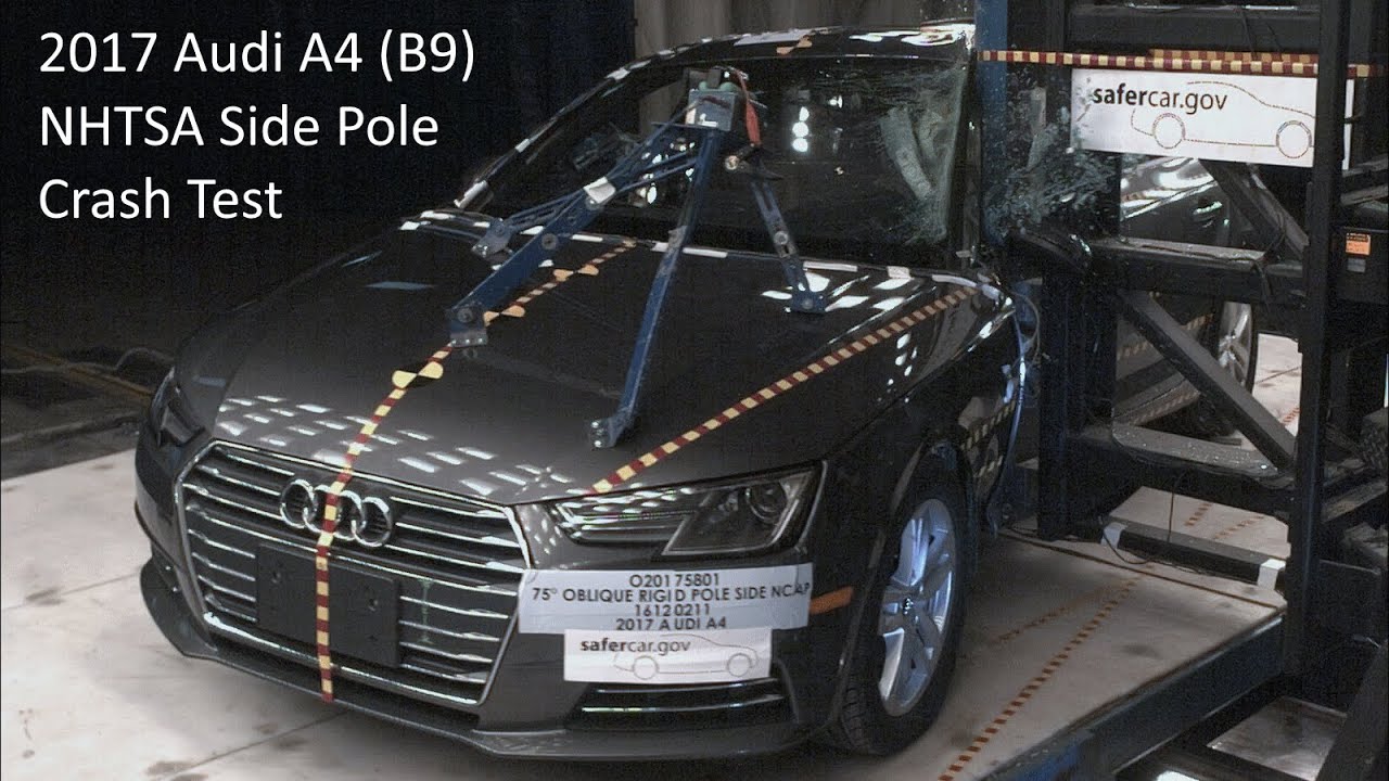 Audi A4 B9 Crash Test