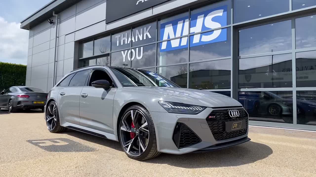 2020 (20) Audi RS6 Launch Edition in epic Nardo Grey with only 2,512 Audi Rs6 Nardo Grey 2020