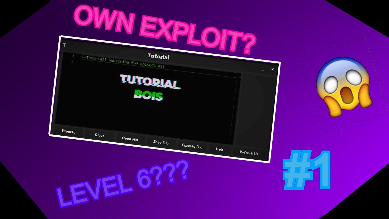 How To Make Your Own Exploit Roblox