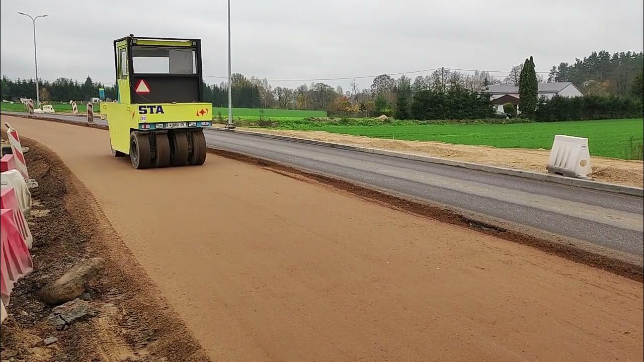 2022.11.02 - podbudowa z kruszywa niezwiązanego C90/3 - Droga DP04 km 0 W 16 Kg Mieszanki Orzechów Stosunek Masy Orzechów
