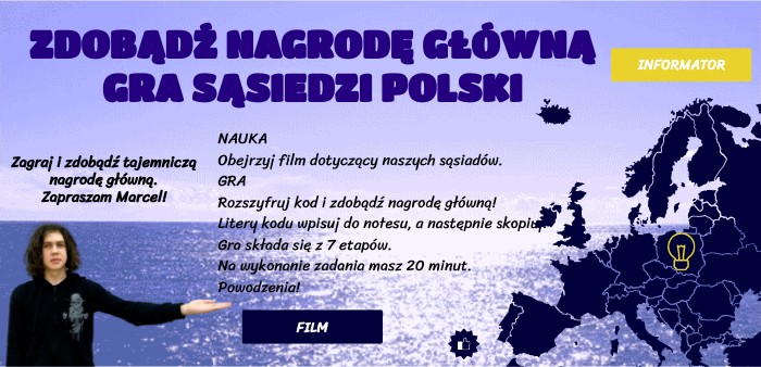 2023 - SĄSIEDZI POLSKI SP1 CHEŁM Panstwa I Stolice Swiata Quiz