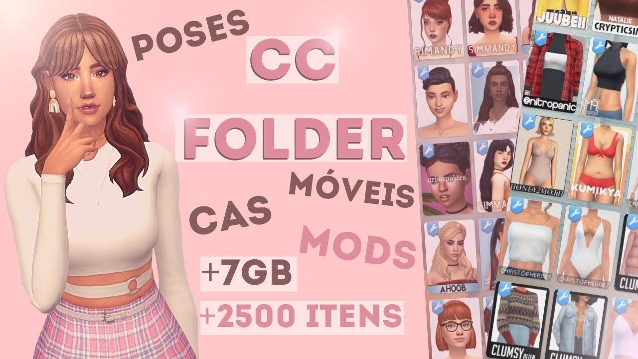 +2500 itens | Sims 4 Maxis Match CC Folder | Download 💖 | Sims 4, Sims Sims 4 Cc Folder Download