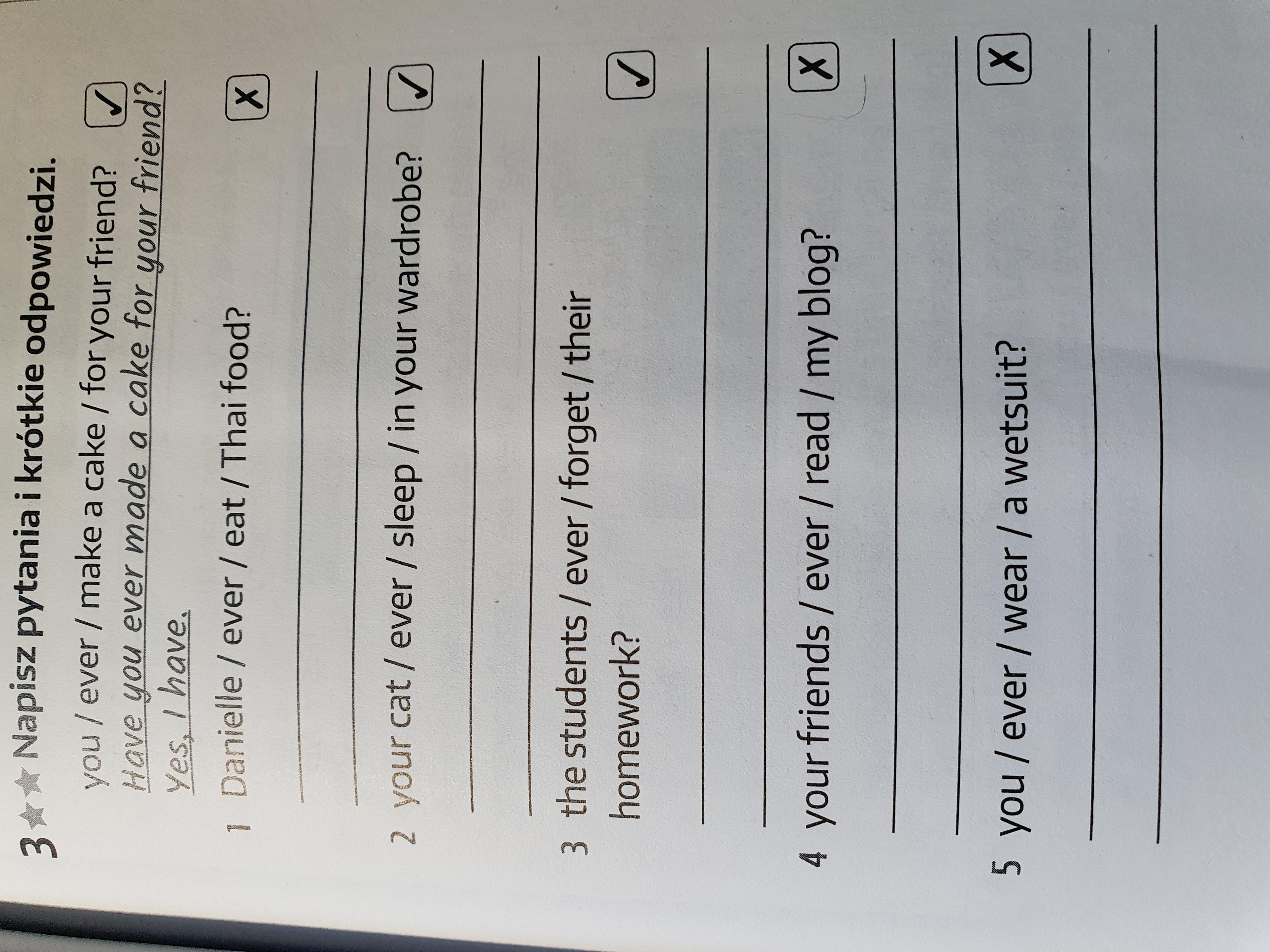 3. Napisz pytania i krótkie odpowiedzi - Brainly.pl Napisz Krótkie Odpowiedzi Na Pytania Z ćwiczenia 3