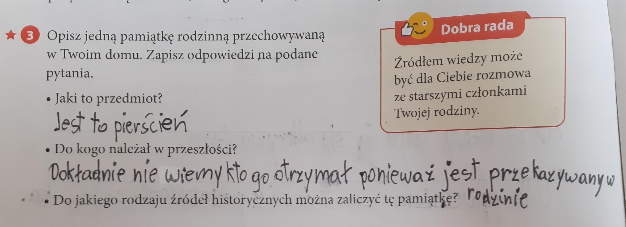 * 3 Opisz jedną pamiątkę rodzinną przechowywaną w Twoim domu. Zapisz Opisz Doświadczenie Pozwalające W Prosty Sposób Wykryć Tlenek Węgla Iv