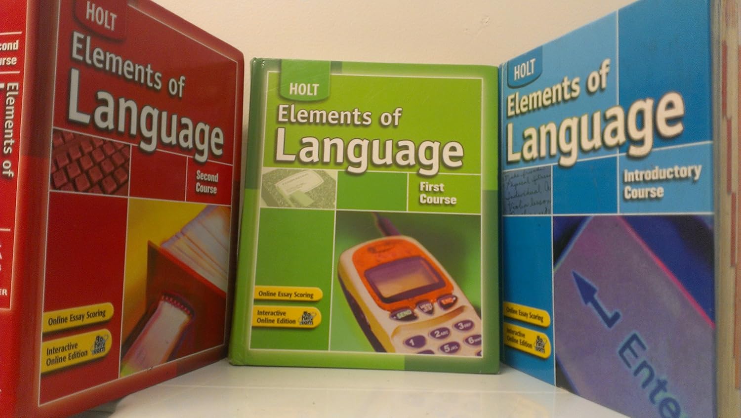 3 Volumes of Holt Elements of Language, Student Textbooks: Introductory Holt Elements Of Language First Course Teacher S Edition Pdf