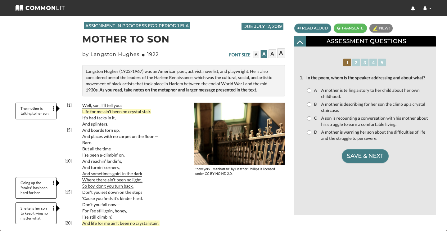 3 Ways to Effectively Use CommonLit's Annotation Tool with Students Commonlit Someone Might Be Watching Answer Key