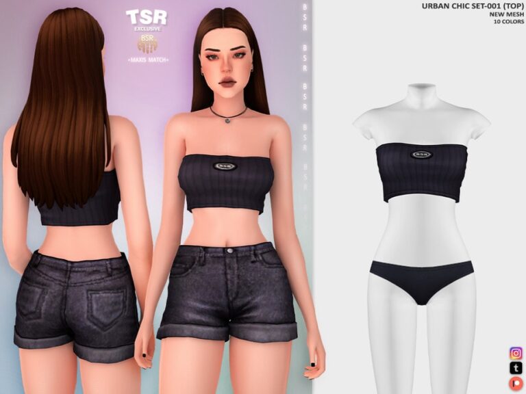 39+ Best Sims 4 Maxis Match Clothes CC for a Stylish CAS Makeover Sims 4 Maxis Match Clothes Cc