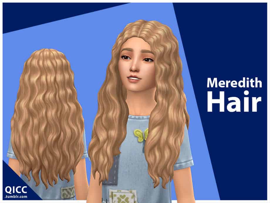 39+ Gorgeous Sims 4 Long Hair CC (Curly Hair CC, Dreads CC, Locs CC Curly Hair Cc Sims 4