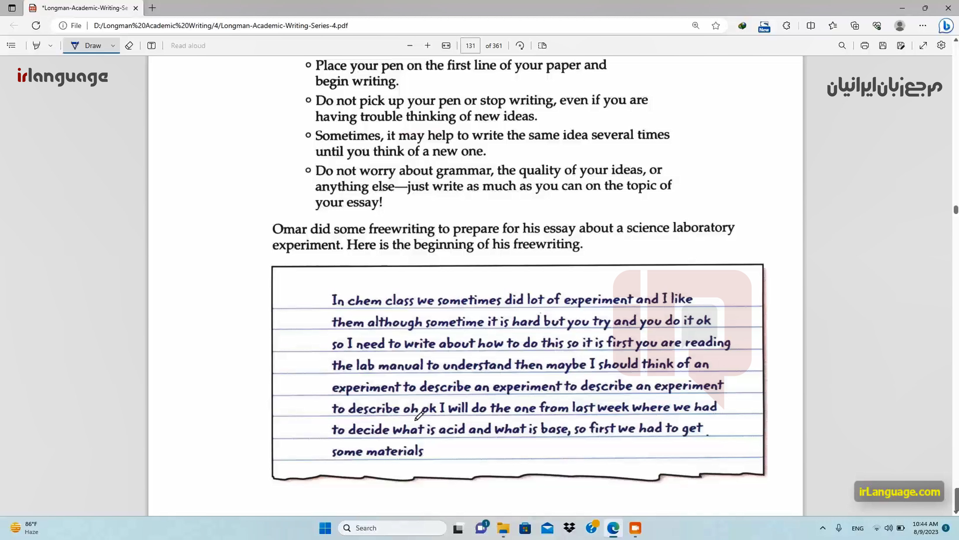 4 شهريور 1402 | بازدید [ 1183 ] Longman Academic Writing Series 4 Answer Key