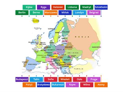 Quiz Kraje Europy I Stolice