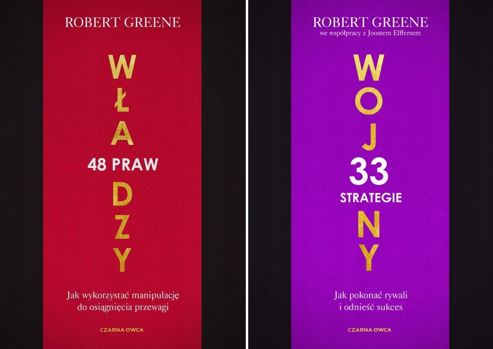 48 PRAW WŁADZY + 33 STRATEGIE WOJNY Robert Greene (15147624813 Robert Greene 48 Praw Wladzy