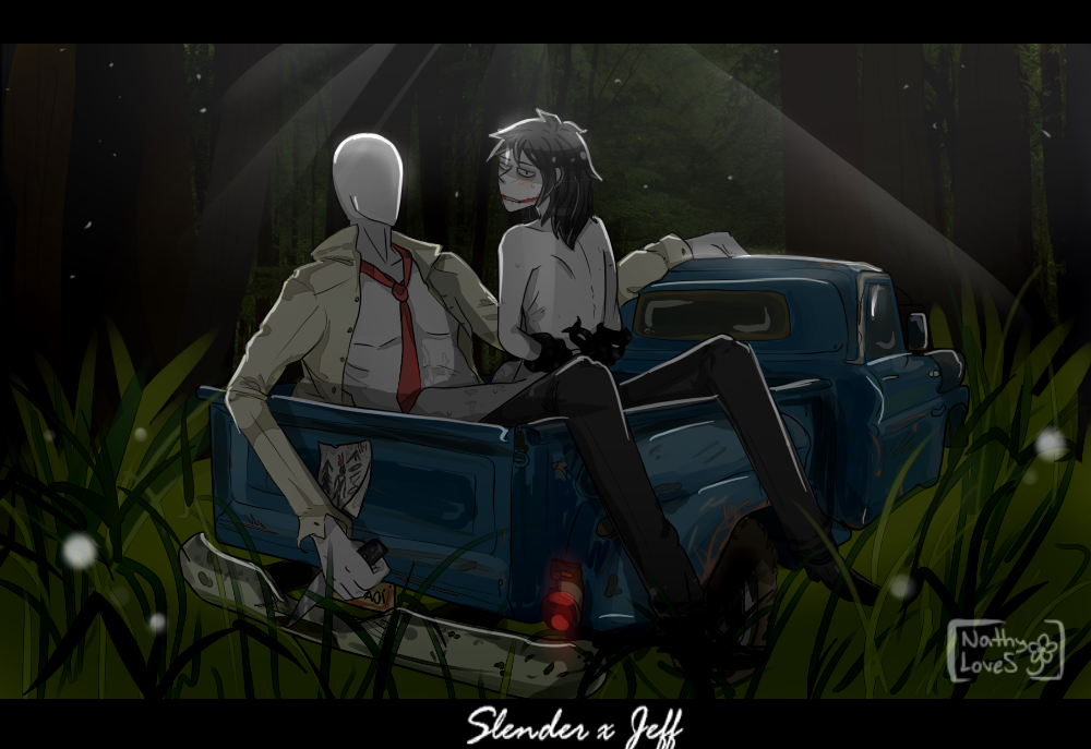 5 of 8 -Slender x Jeff- by NathyLove5 on DeviantArt Jeff The Killer X Slenderman