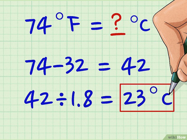 6 manières de convertir les degrés Celsius en degrés Fahrenheit ou en Comment Convertir Les Degres Celsius En Fahrenheit