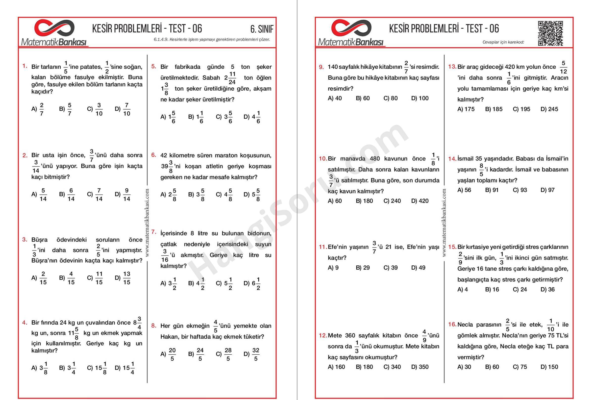 Test Klasa 6