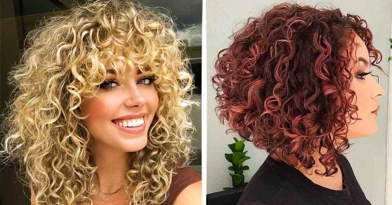 60 coiffures pour cheveux bouclés à essayer en 2024 Coiffure Pour Les Cheveux Boucles