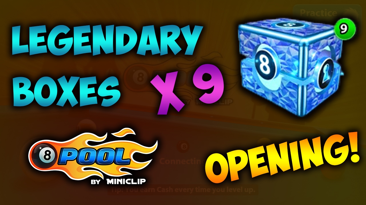 8 Ball Pool Legendary Box Reward Link 2022