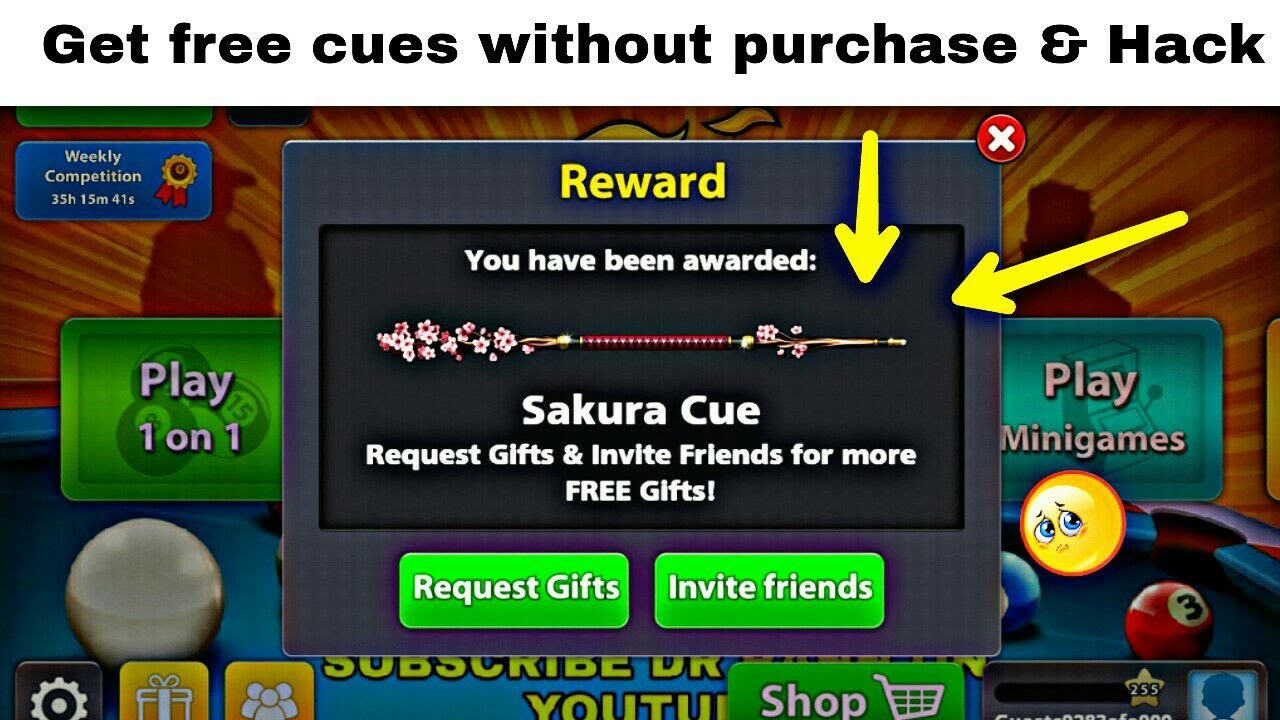 8 Ball Pool Free Cues || Free legendary cues || Free Cues Link || - YouTube Legendery Cue Link
