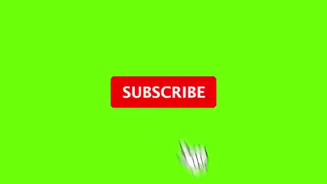 Green Screen Subscribe Button Gif