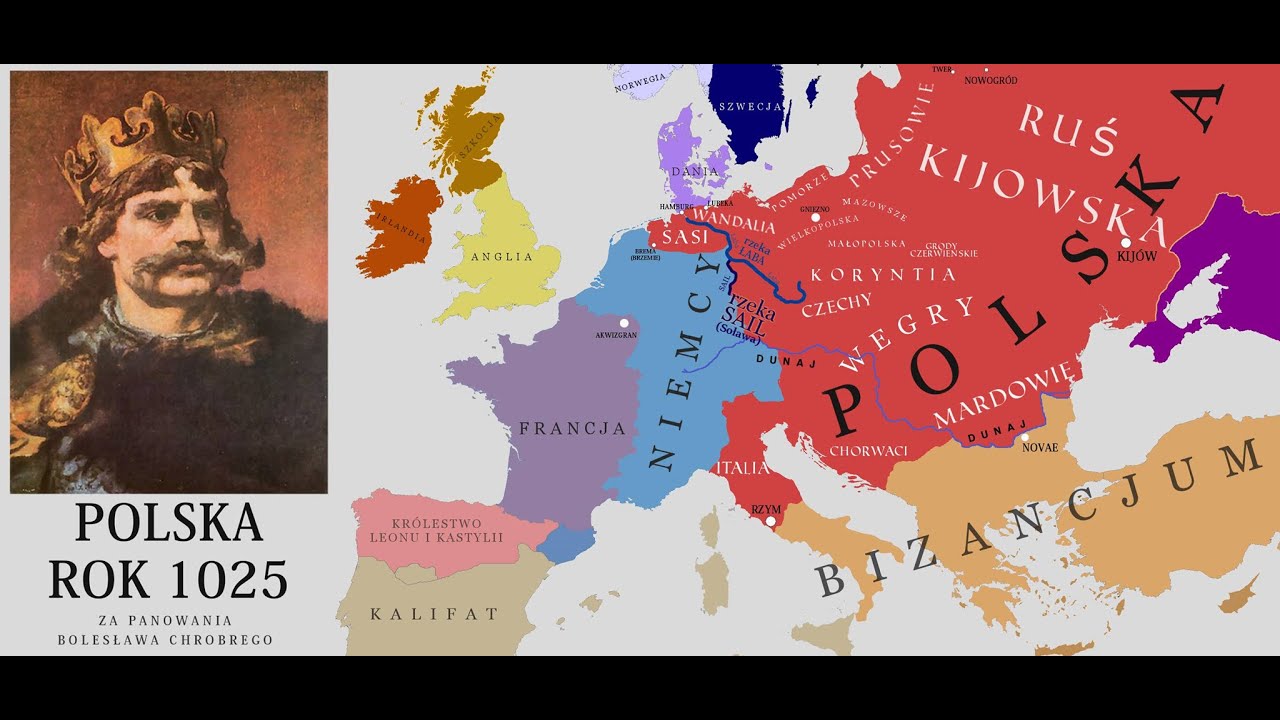 89-12.a POCZĄTKI PAŃSTWA POLSKIEGO. Król Królów Polski Bolesław Chrobry Historia Ustroju I Prawa Polskiego Korobowicz