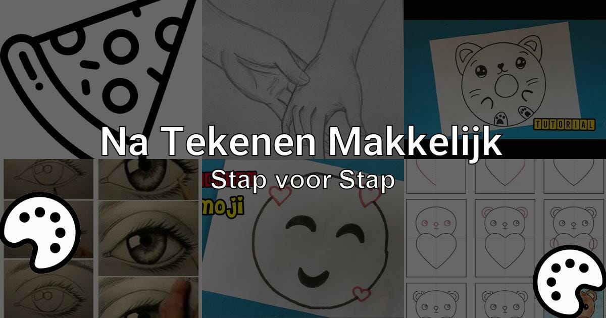 Tekeningen Om Na Te Tekenen Stap Voor Stap