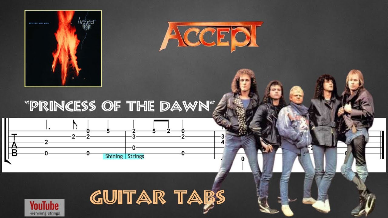 Accept Princess Of The Dawn Chords