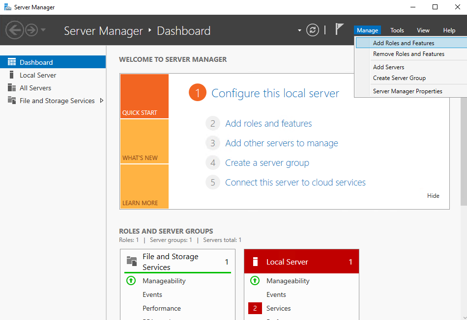 Active Directory installieren auf Windows Server 2019 | Serverspace Serwer Windows Z Zainstalowana Usluga Active Directory Nazywa Sie