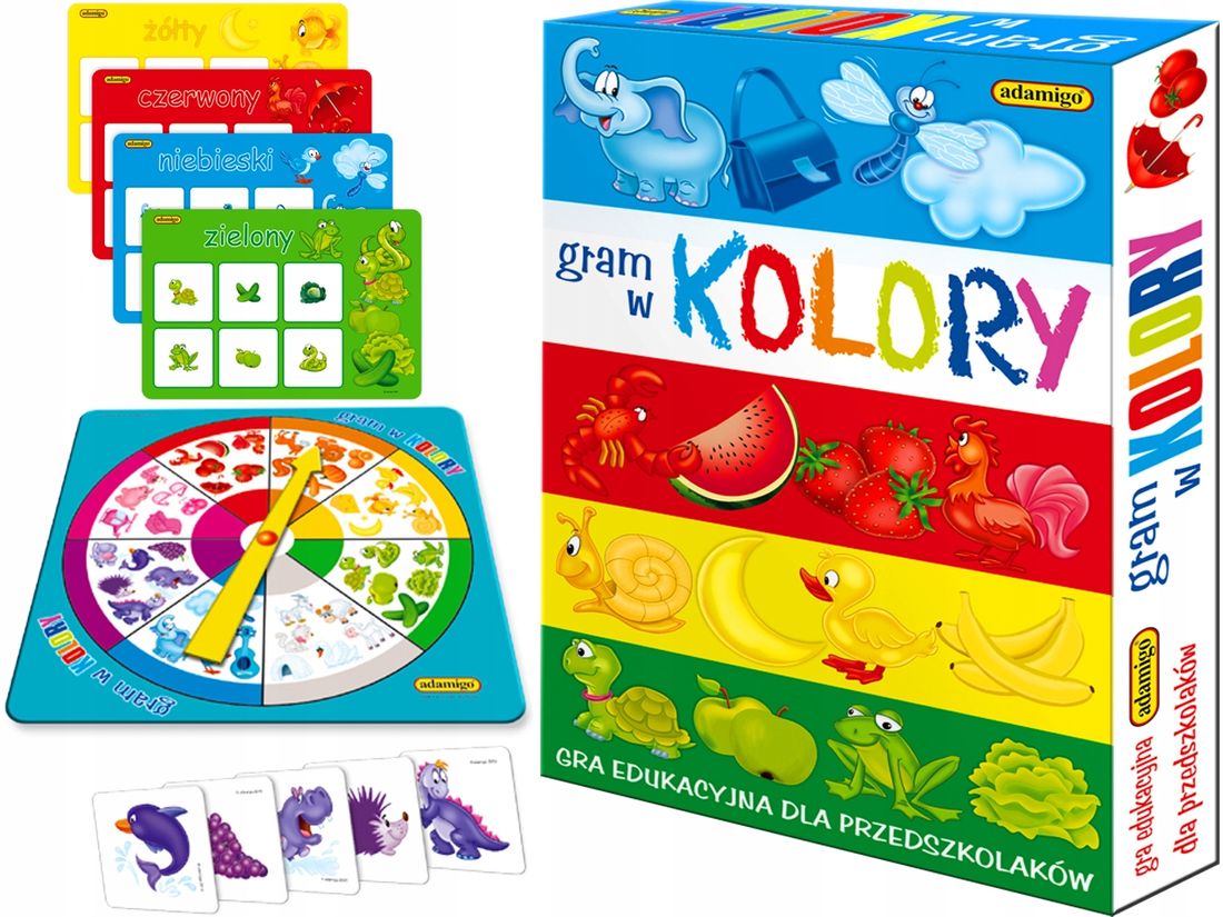 ADAMIGO Edukacyjna Gra GRAM W KOLORY Loteryjka - ERLI.pl Gra W Kolory Klasa 2 Podręcznik Pdf