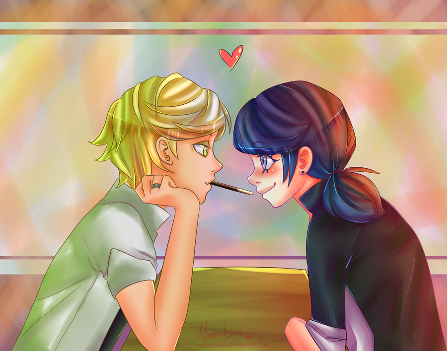 Adrien and Marinette - Miraculous Ladybug Fan Art (39368075) - Fanpop Czy Marinette I Adrien Beda Razem