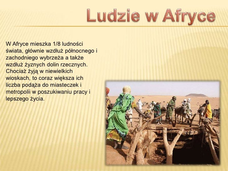 Afryka pl Co To Jest Nomadyzm W Afryce