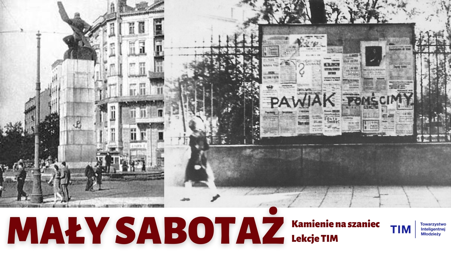 Akcja małego sabotażu - Kamienie na szaniec #6 [Lekcje TIM] | TIM Akcje Sabotażowe I Dywersyjne Kamienie Na Szaniec
