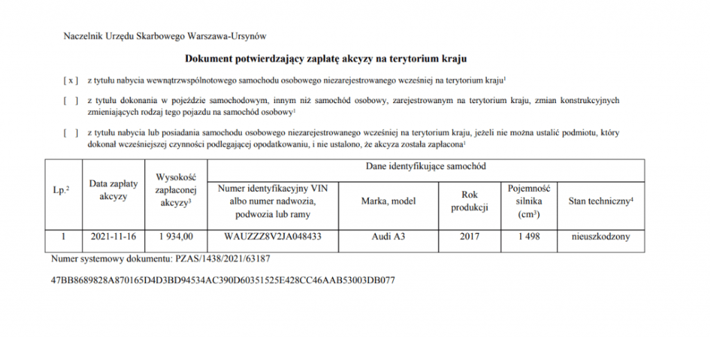 Akcyza za samochód - ile wynosi i jak sprawdzić, czy została opłacona Akcyza Od Samochodu Ciężarowego Sprowadzonego Z Zagranicy 2020